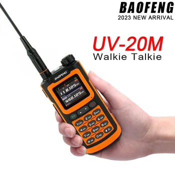 BAOFENG UV-20M Преносима радиостанция U/V Двухдиапазонная Двустранно Радиостанция FM радио 5 W 1000 Канала На един клик Отговаря на Честотата на 2023 Нов BF-UV20M