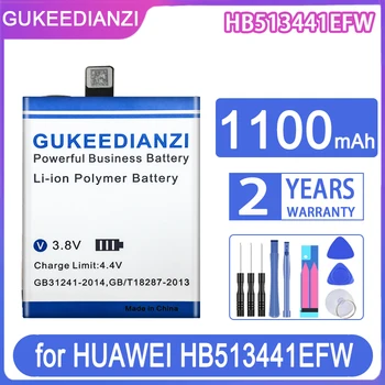 GUKEEDIANZI Взаимозаменяеми батерия 1100 mah за HUAWEI HB513441EFW Digital bateria