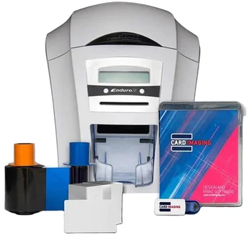 Висока производителност, най-надежден принтер за PVC карти, едностранен принтер за самоличност