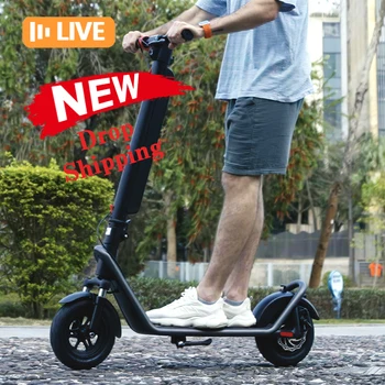 Нов прием на ес склад hx X11 escooter 10-инчов електрически скутер 450 W 36 В trotinette electrique електрически електронен скутер за възрастни