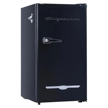 Компактен хладилник Frigidaire обем 3,2 куб. фута в стил Ретро със Странична бутилка отварачка за бутилки EFR376 Хладилници Морозильные Уреди