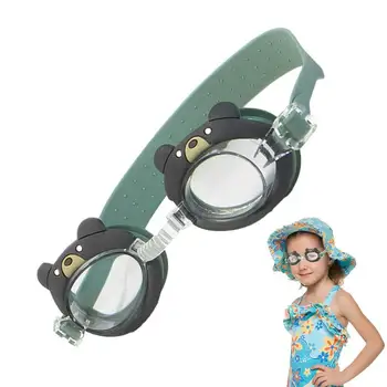 Детски очила за плуване Без протеканий, очила за плуване, с хубав дизайн във формата на животни, без протеканий, с чудесни рисунки, във вид на животни, на Плажа и басейна