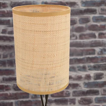 Преносимото лампа настолна лампа, лампа от ратан E27/E14, Аксесоар за настолна лампа, под лампа