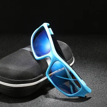 Квадратни слънчеви очила Y2k, Мъжки модни слънчеви очила в стил пънк, Спортни очила, Колоездене, очила, Поляризирани Очила, Антибликовые очила