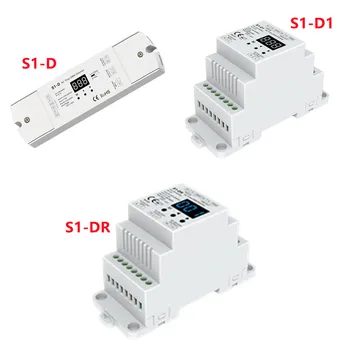 1/2-канален DMX digital симисторный слаби DMX512/1990 подава сигнал към изход променлив ток с изключване на фаза за управление на светодиодни приводными лампи Traic dimmable LED