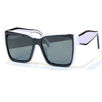 Извънгабаритни Квадратни Слънчеви очила За жени 2023, Луксозни Мъжки Слънчеви Очила За Пътуване, Дамски Модни Маркови Летни Плажни Очила С пясък