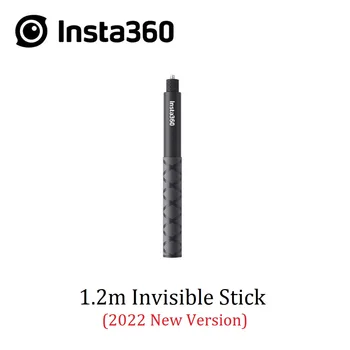 Insta360 120 см Невидима Селфи-стик Оригинални Аксесоари За Insta 360 X3/GO 2/ONE X2/ONE RS/ONE X 2022 Нова версия
