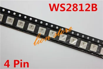 10-1000 бр./партида, новата версия на WS2812B 5050 RGB SMD WS2811 IC WS2812 за лентовия на екрана и т.н