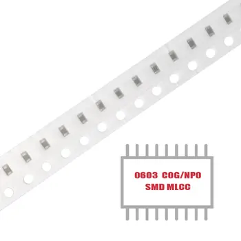 МОЯТА ГРУПА 100ШТ SMD MLCC CAP CER 680PF 100V X7R 0603 Многослойни Керамични Кондензатори за Повърхностен монтаж на разположение на склад
